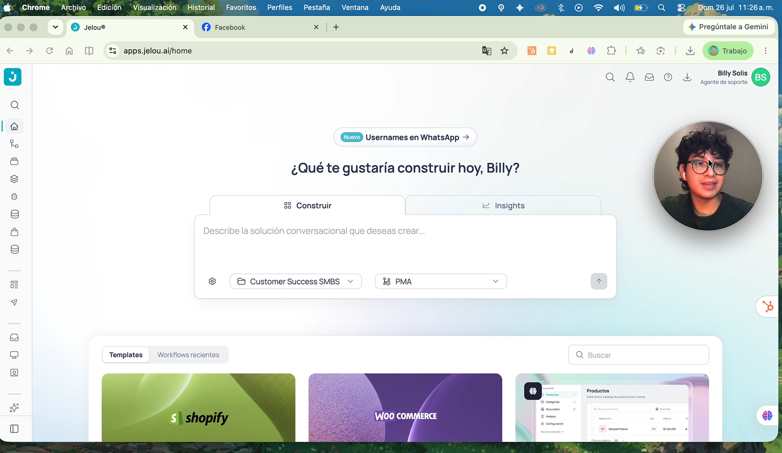 Cómo conectar tu número de WhatsApp API (Cloud) con Jelou