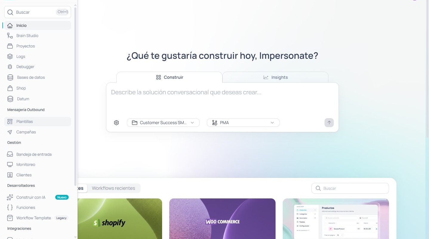 Pantalla de inicio de sesión de Jelou